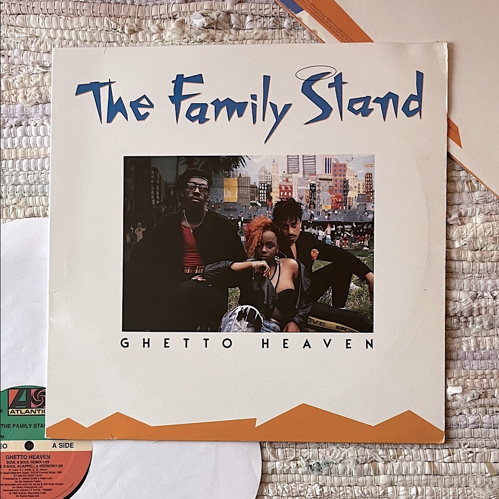 The Family Stand - “Ghetto Heaven” 12inch Vinyl Record